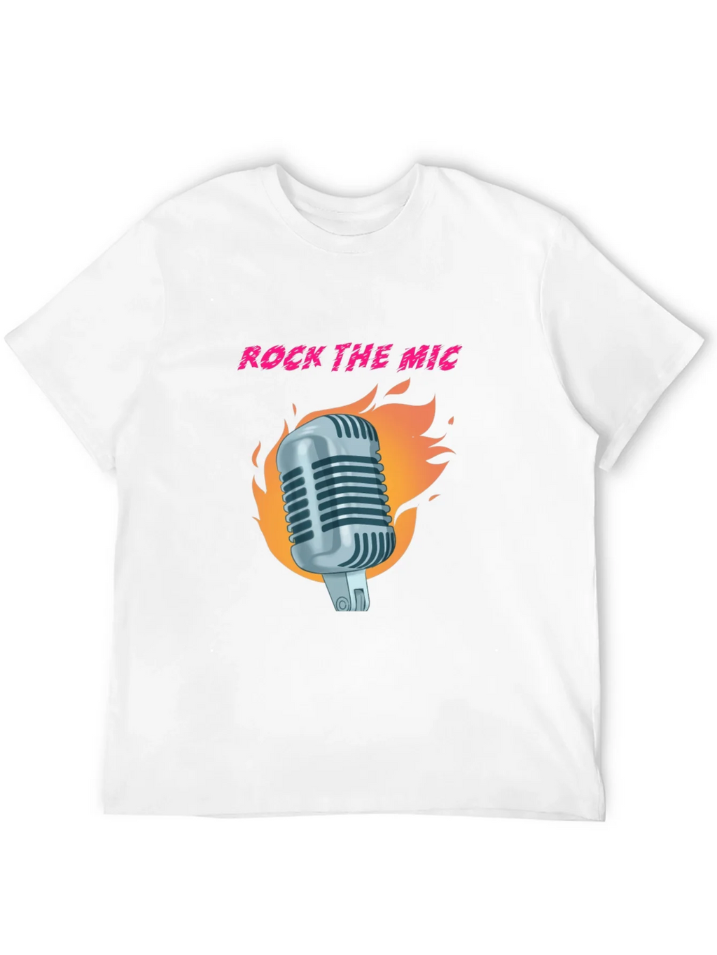 Rock the Mic Graphic T-Shirt - Black product image 3