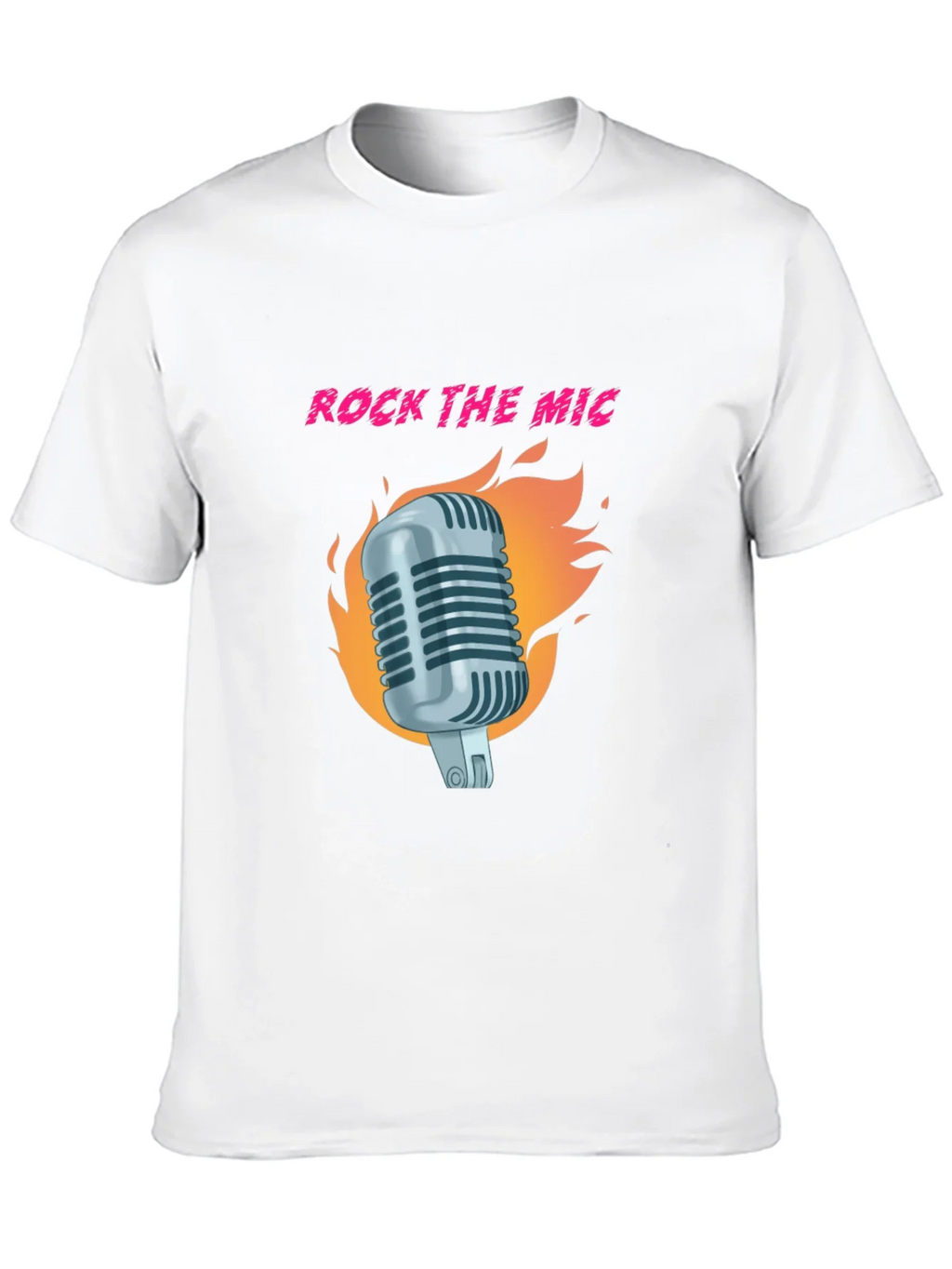 Rock the Mic Graphic T-Shirt - Black product image 12