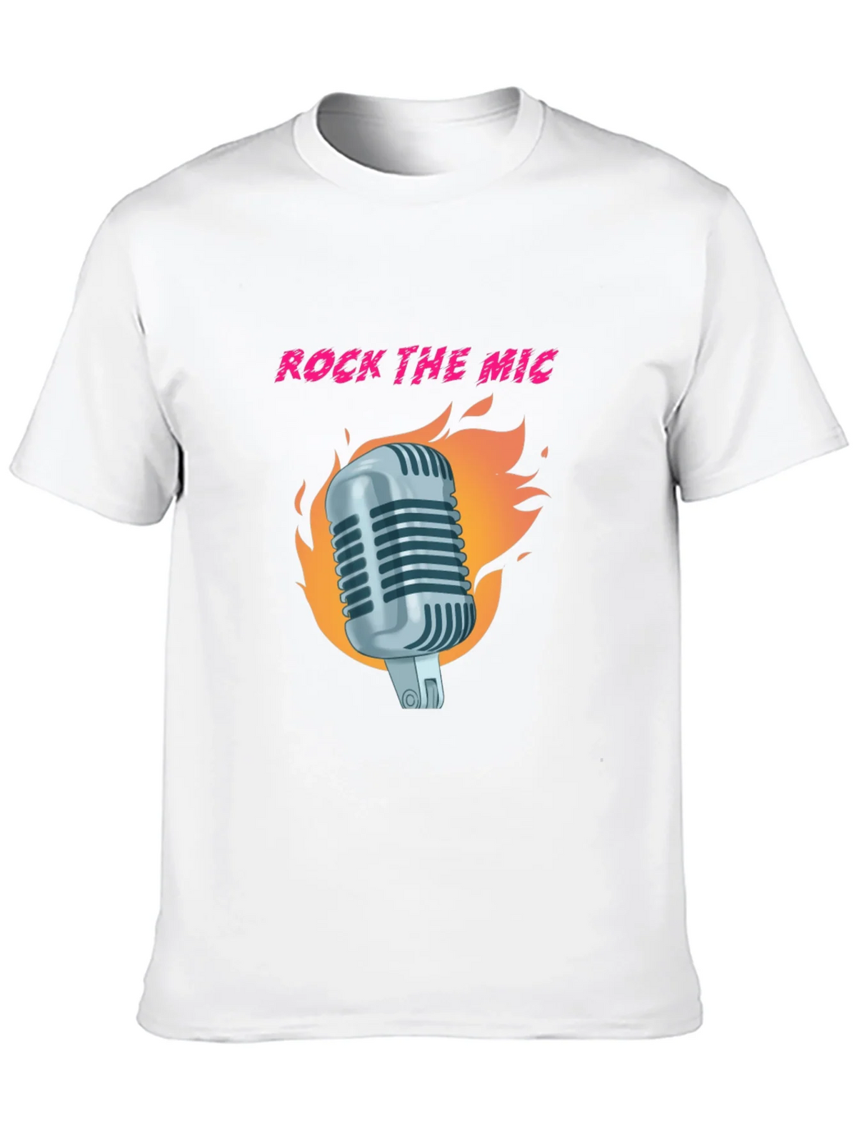 Rock the Mic Graphic T-Shirt - Black product image 12