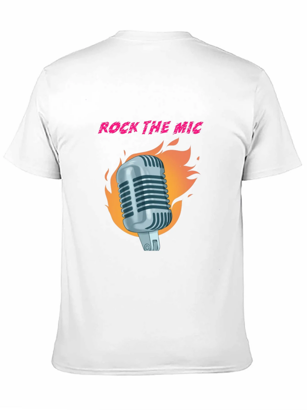 Rock the Mic Graphic T-Shirt - Black product image 2