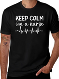 Keep Calm Nurse T-Shirt: Comfort & Style product image 1