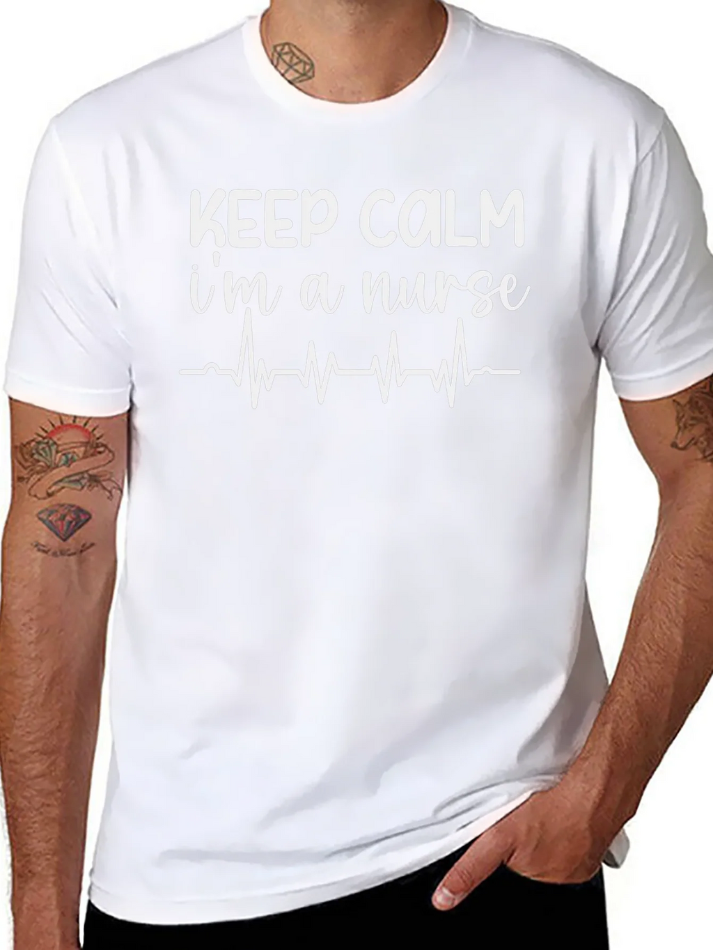 Keep Calm Nurse T-Shirt: Comfort & Style product image 10