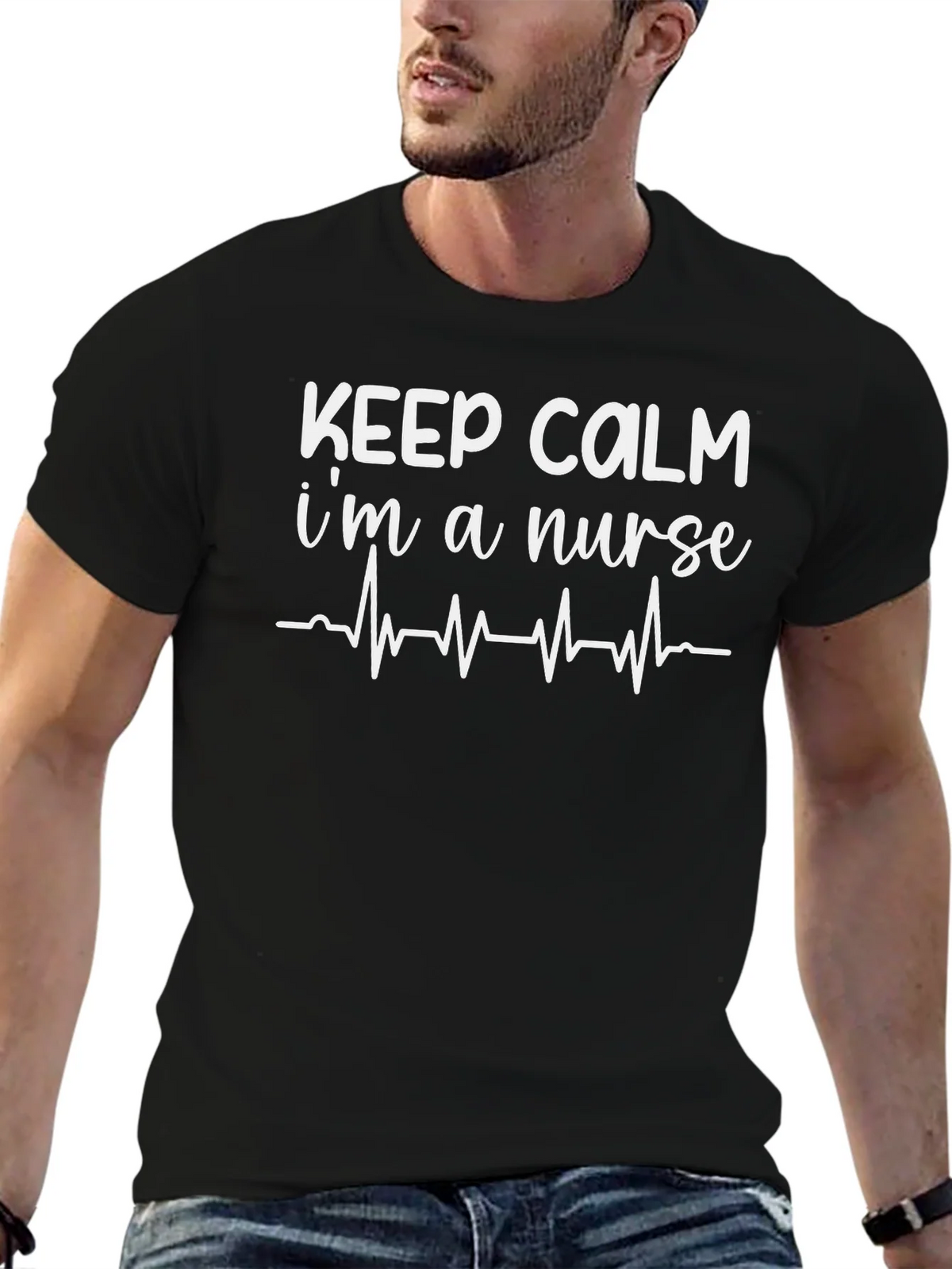 Keep Calm Nurse T-Shirt: Comfort & Style product image 9