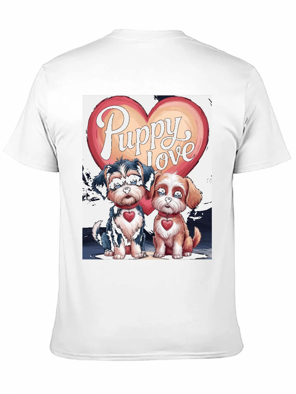 Puppy Love Valentines Day Graphic Tee product image 2