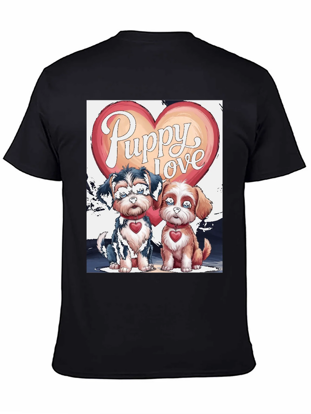 Puppy Love Valentines Day Graphic Tee product image 7