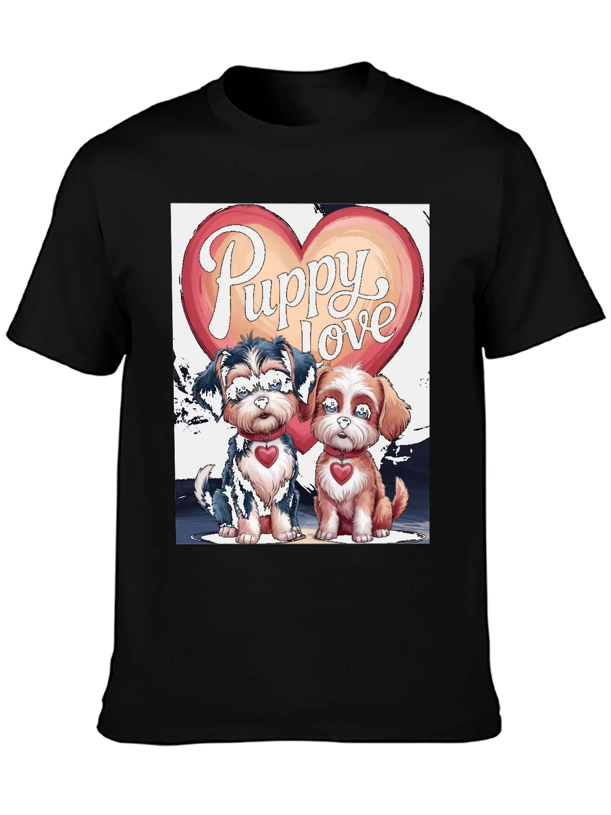 Puppy Love Valentines Day Graphic Tee product image 6