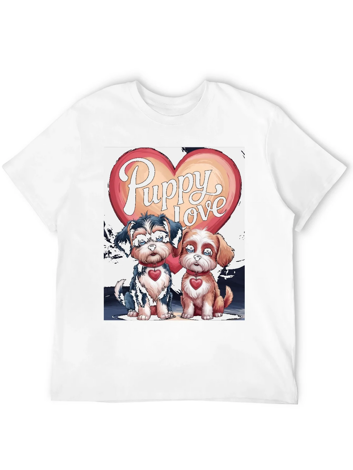 Puppy Love Valentines Day Graphic Tee product image 3