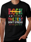 Rock The Test T-Shirt - Dont Stress! product image 1