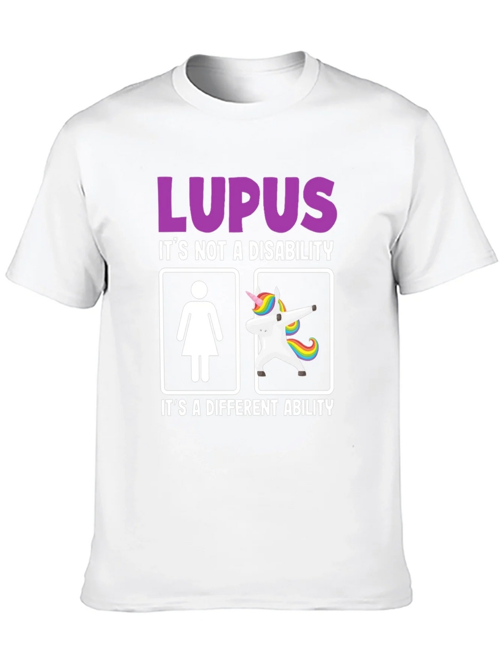 Lupus Awareness Graphic Tee - Its a Different Ability product image 12