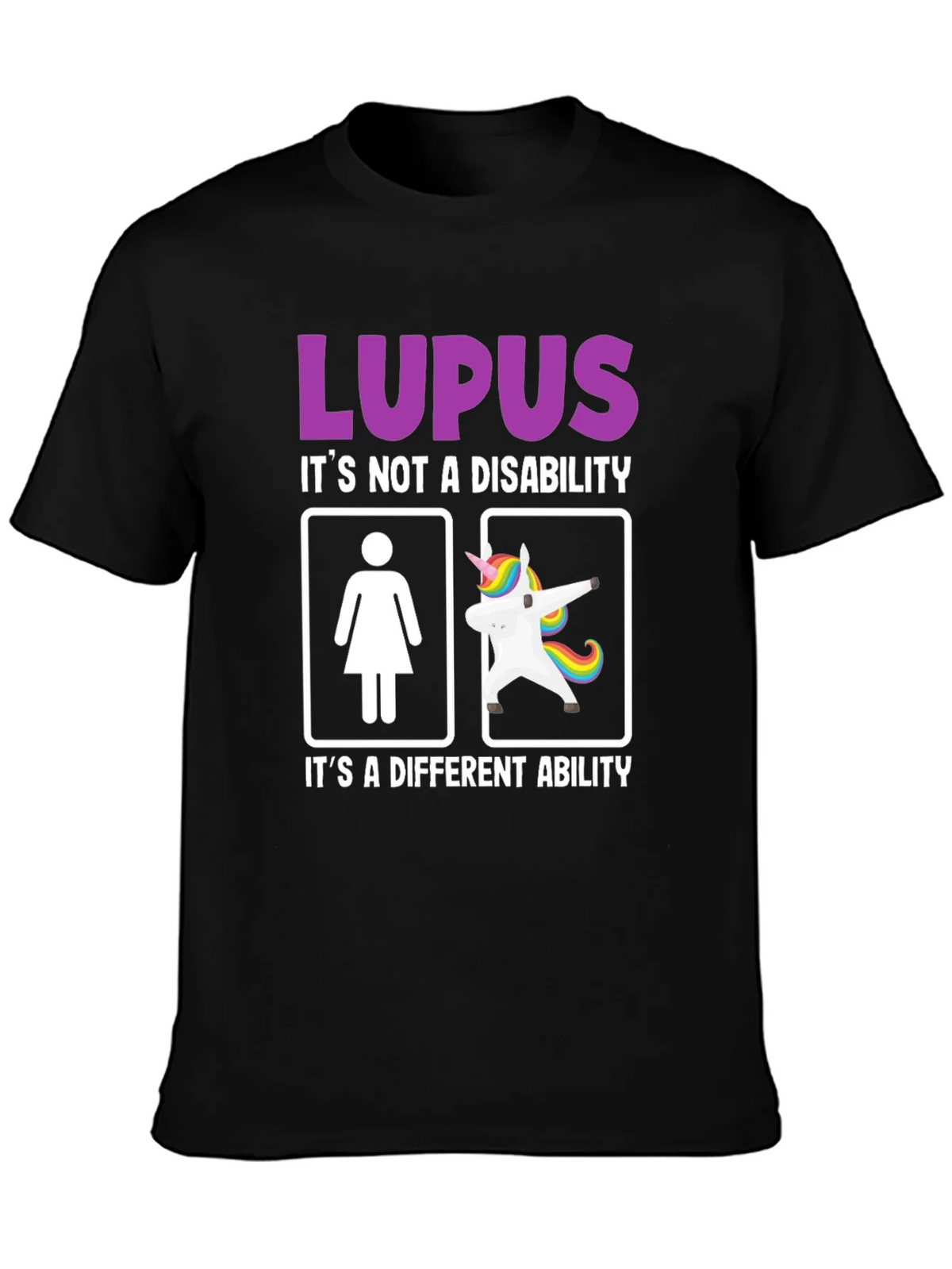Lupus Awareness Graphic Tee - Its a Different Ability product image 6