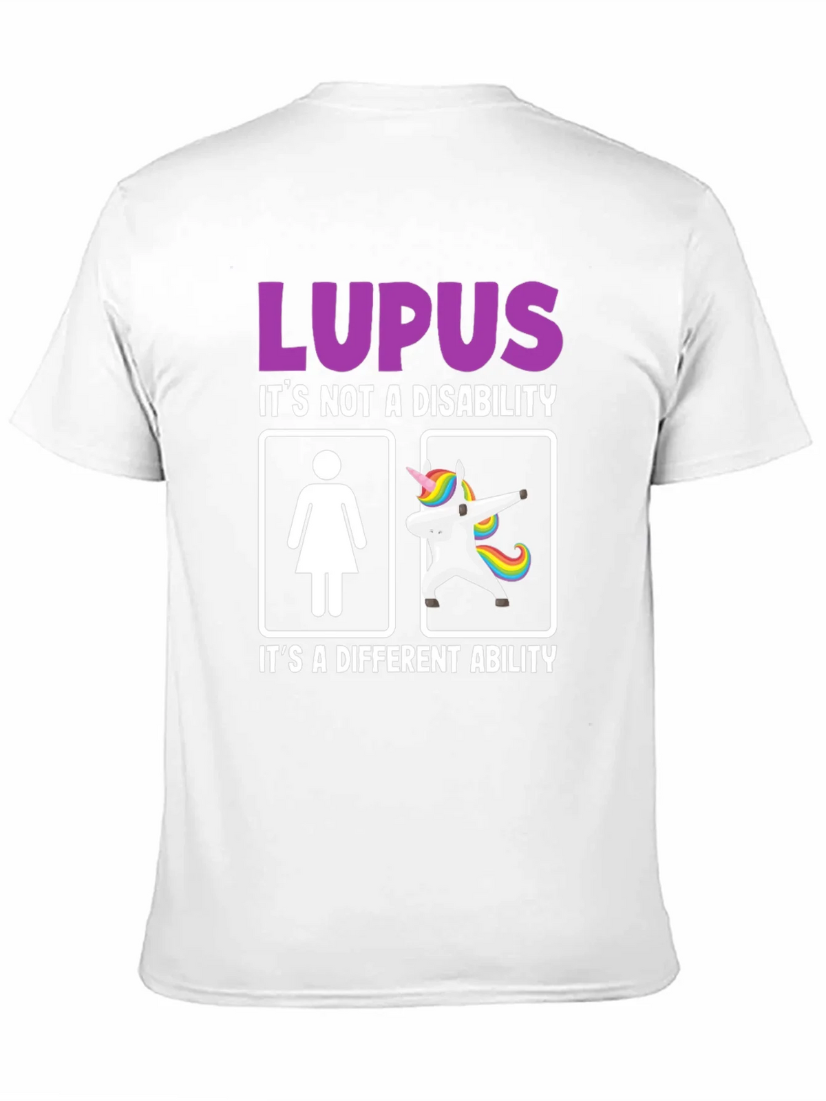 Lupus Awareness Graphic Tee - Its a Different Ability product image 2