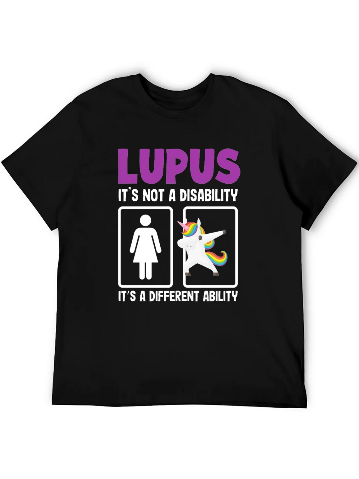 Lupus Awareness Graphic Tee - Its a Different Ability product image 8