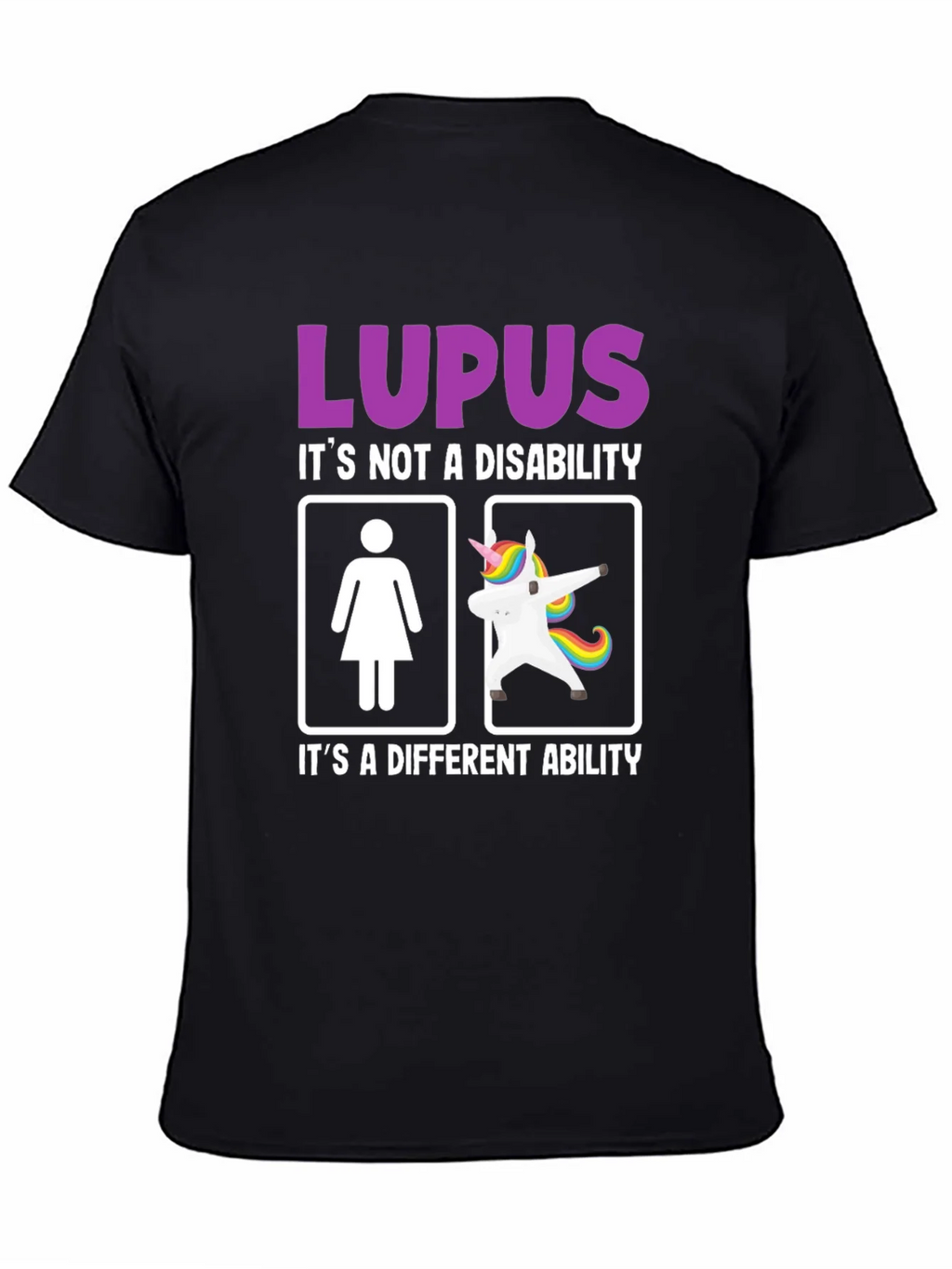 Lupus Awareness Graphic Tee - Its a Different Ability product image 7