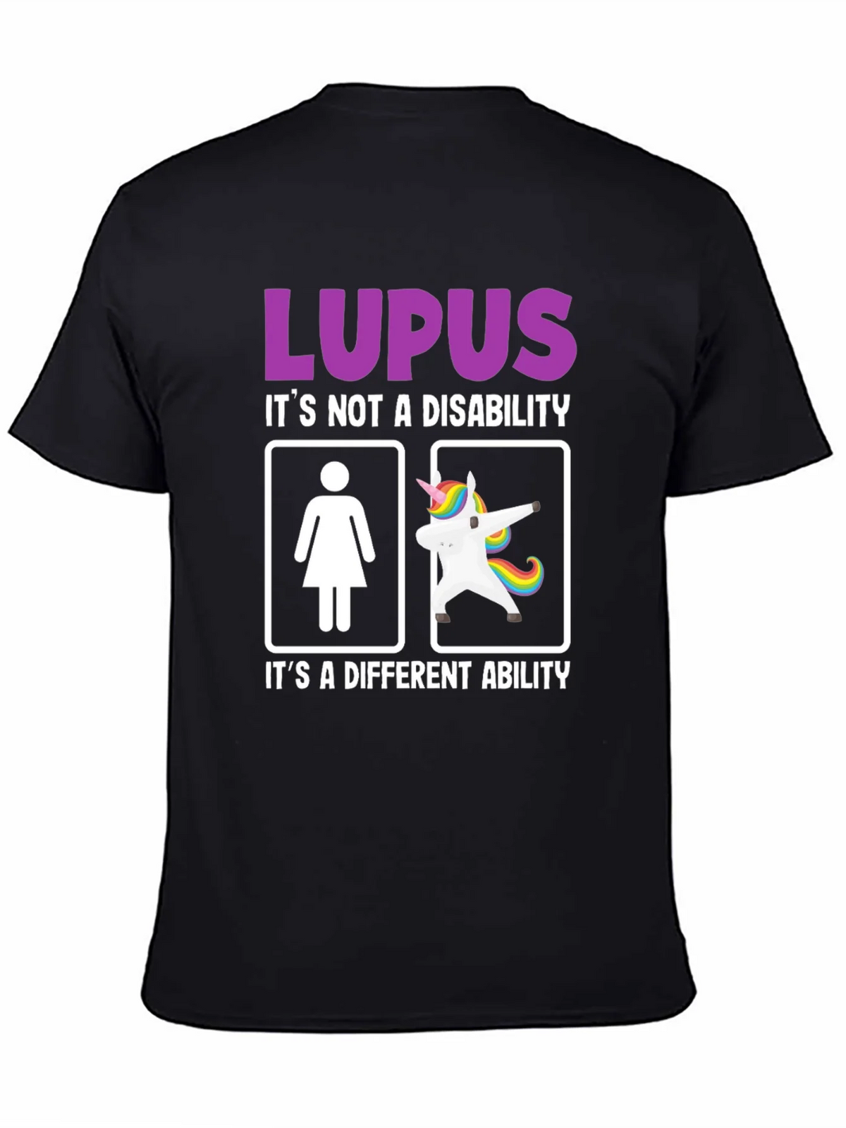 Lupus Awareness Graphic Tee - Its a Different Ability product image 7