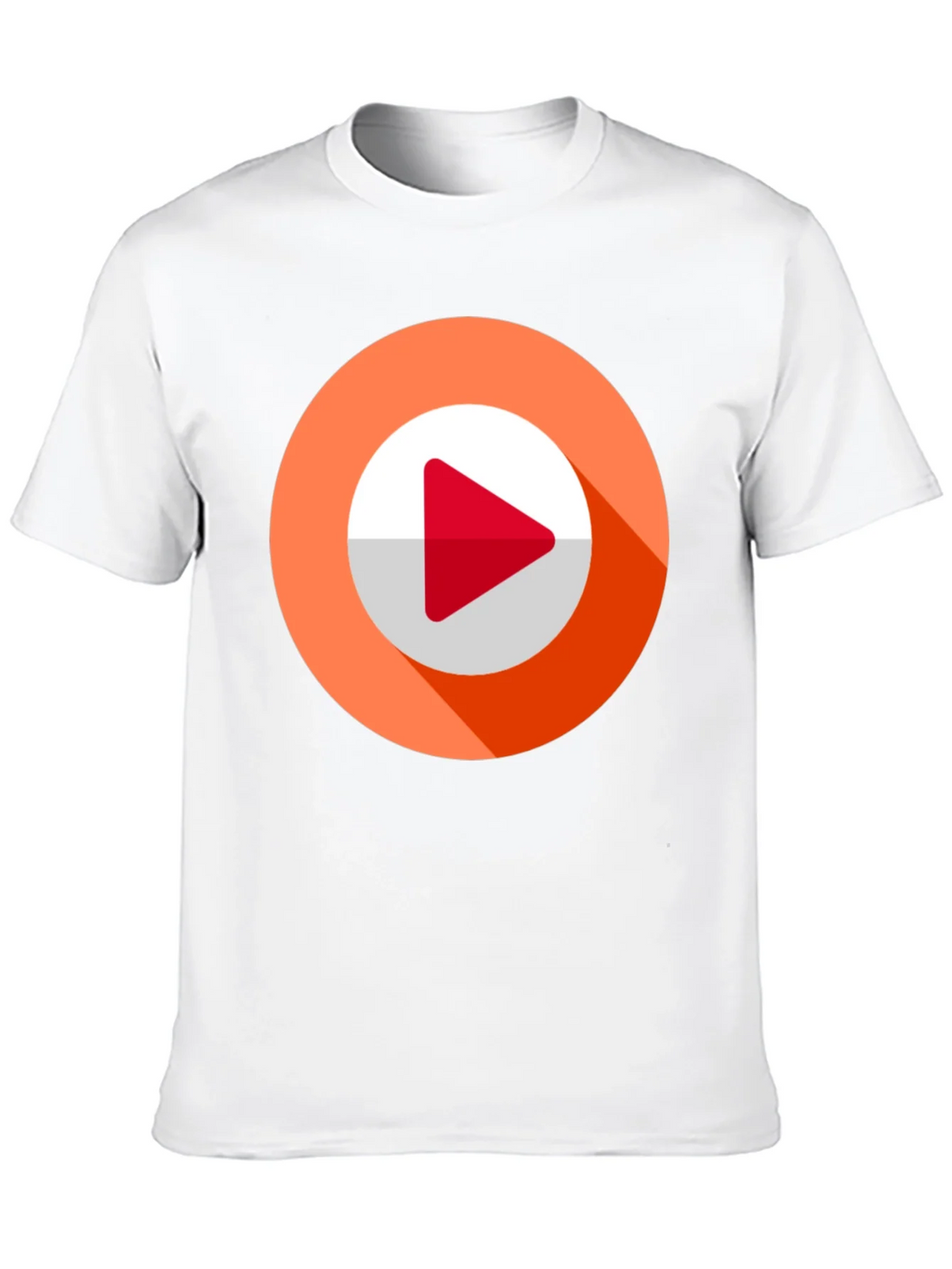 Modern Play Button Graphic Tee product image 12