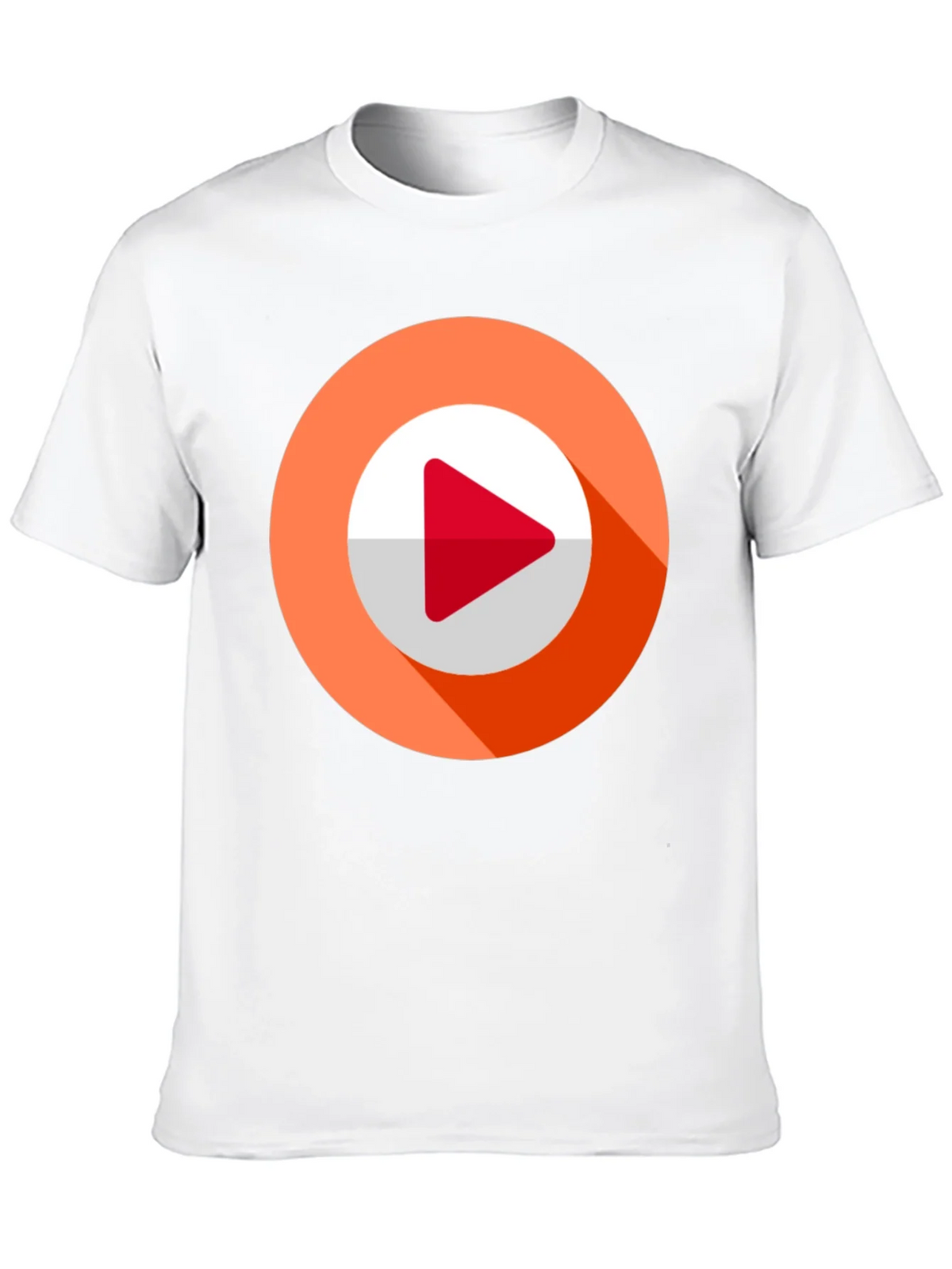 Modern Play Button Graphic Tee product image 12