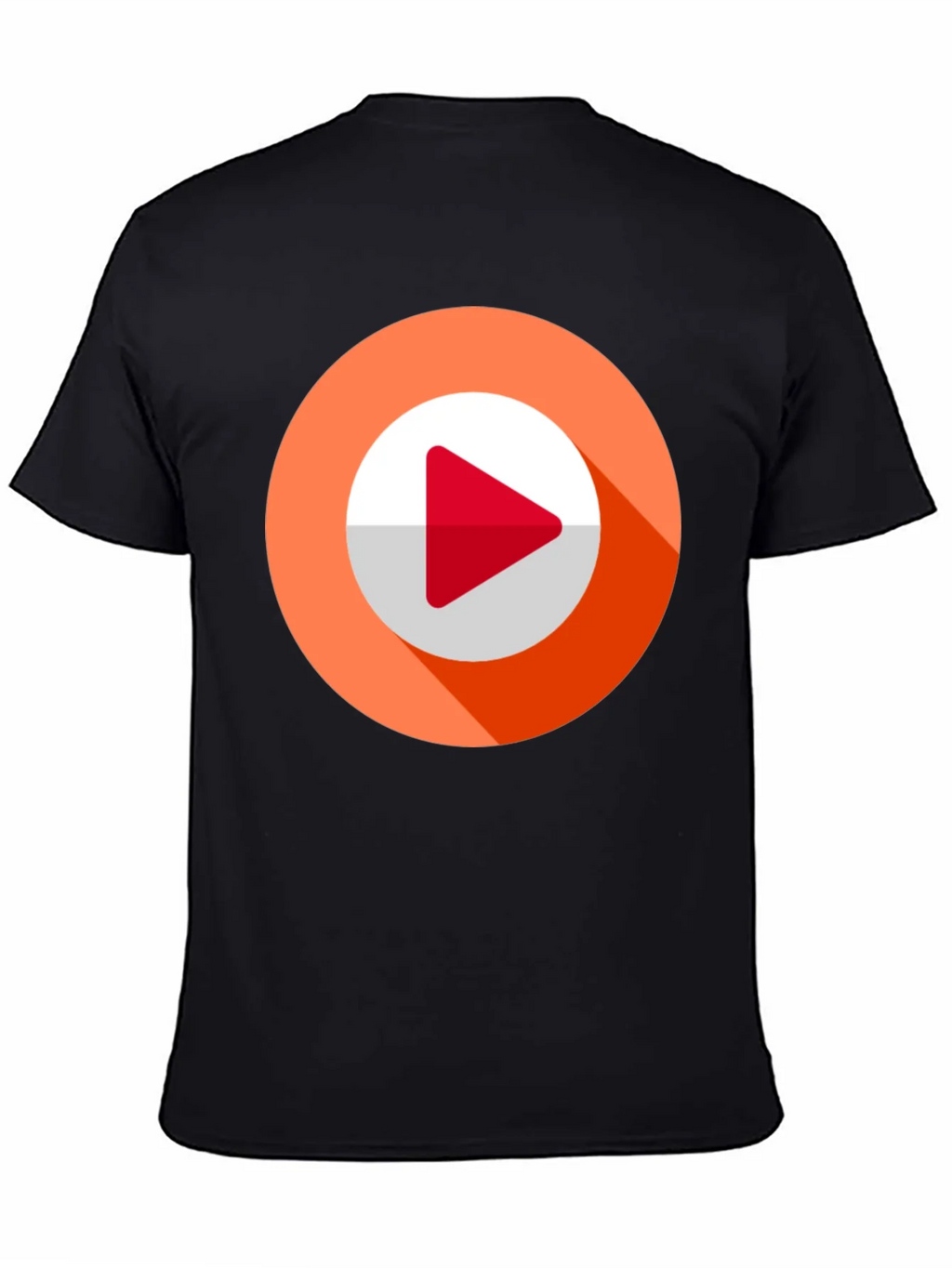 Modern Play Button Graphic Tee product image 7