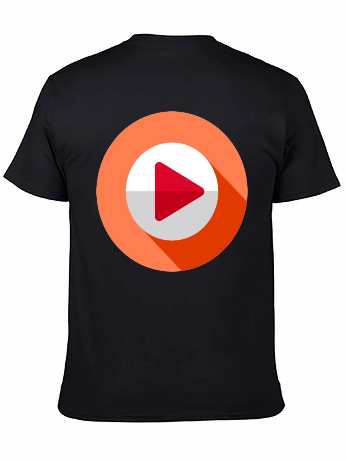 Modern Play Button Graphic Tee product image 7