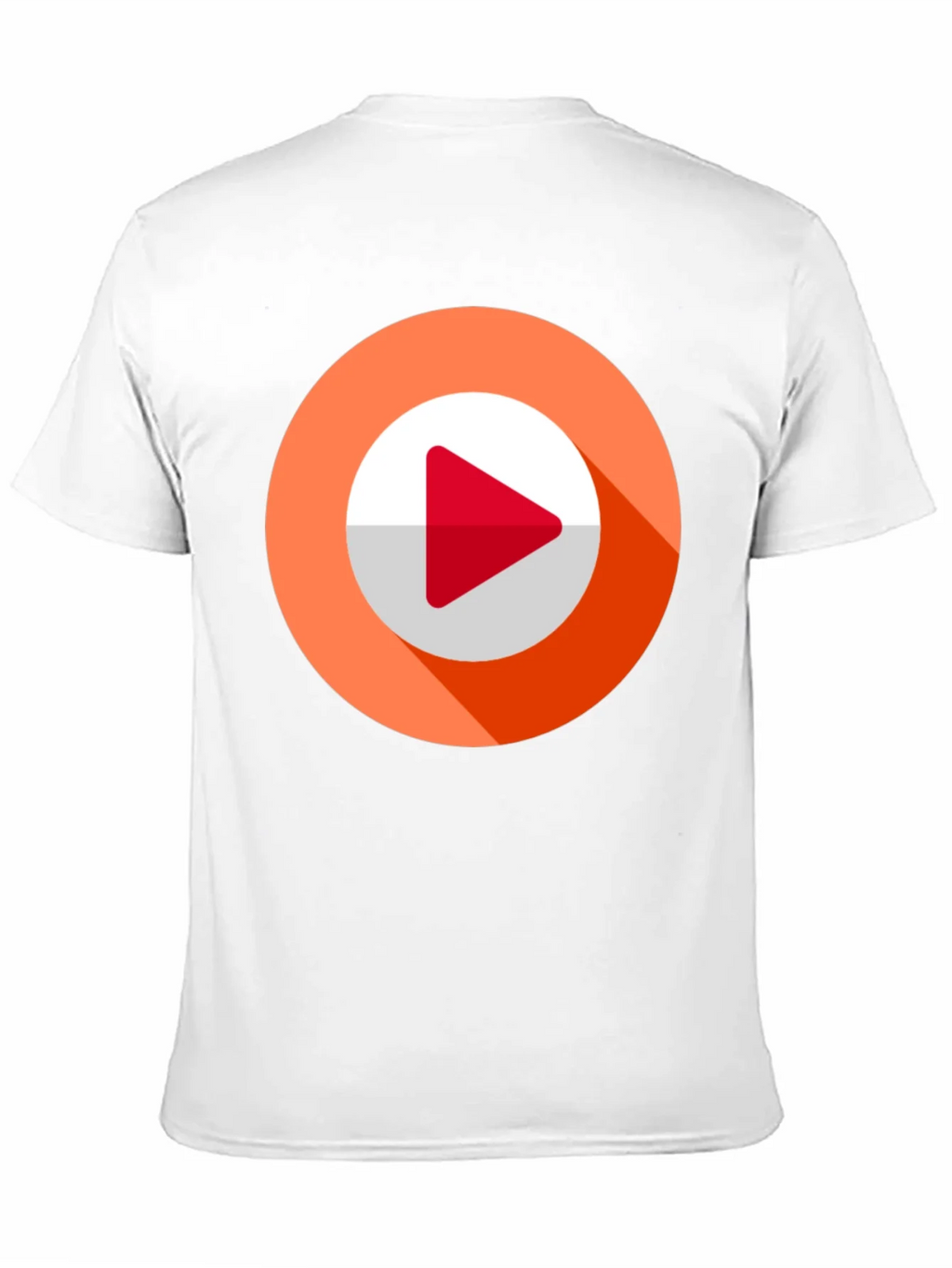 Modern Play Button Graphic Tee product image 2