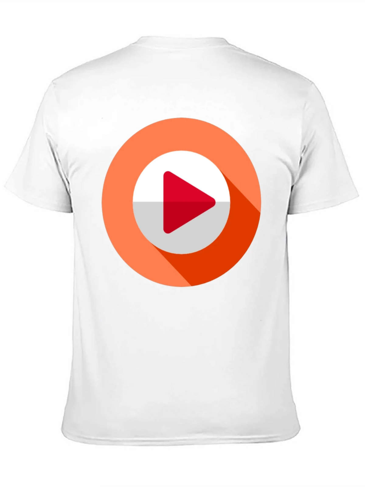 Modern Play Button Graphic Tee product image 2