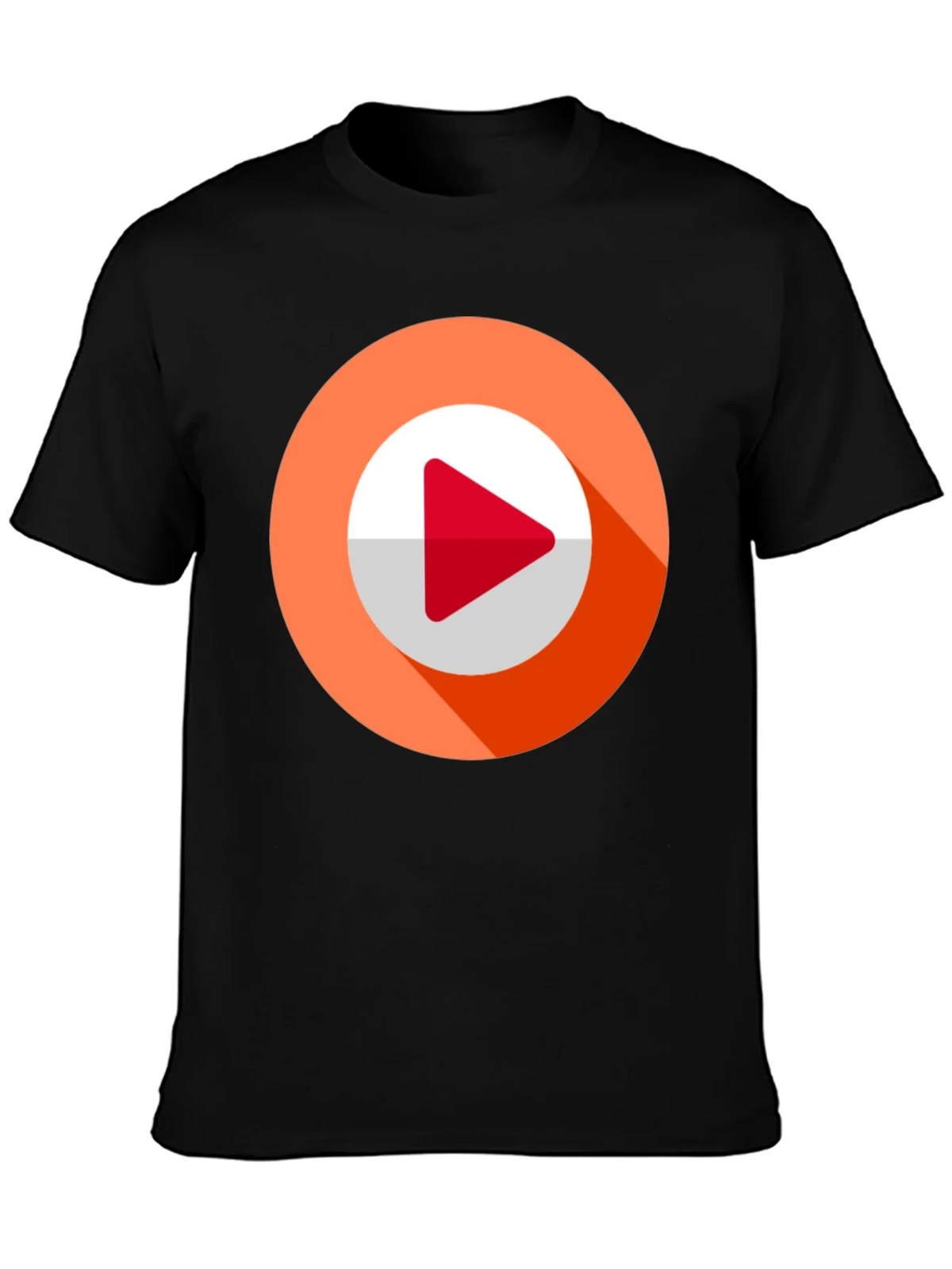 Modern Play Button Graphic Tee product image 6