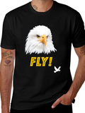 Eagle FLY! Graphic Tee - Mens Black T-Shirt product image 1