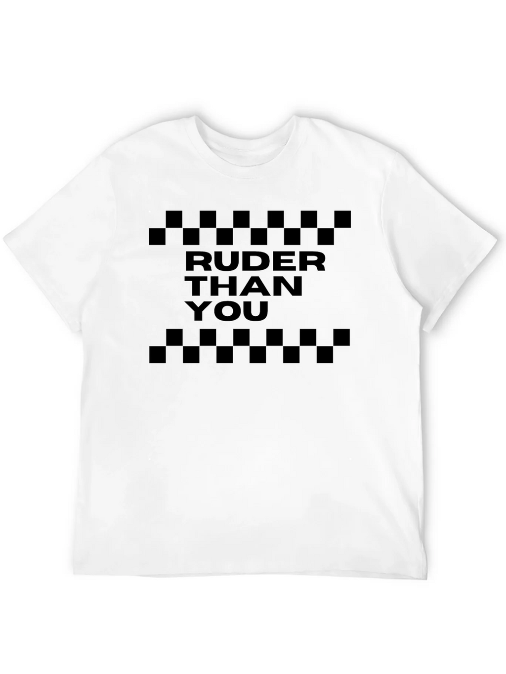 Ruder Than You Graphic Tee - Black product image 3