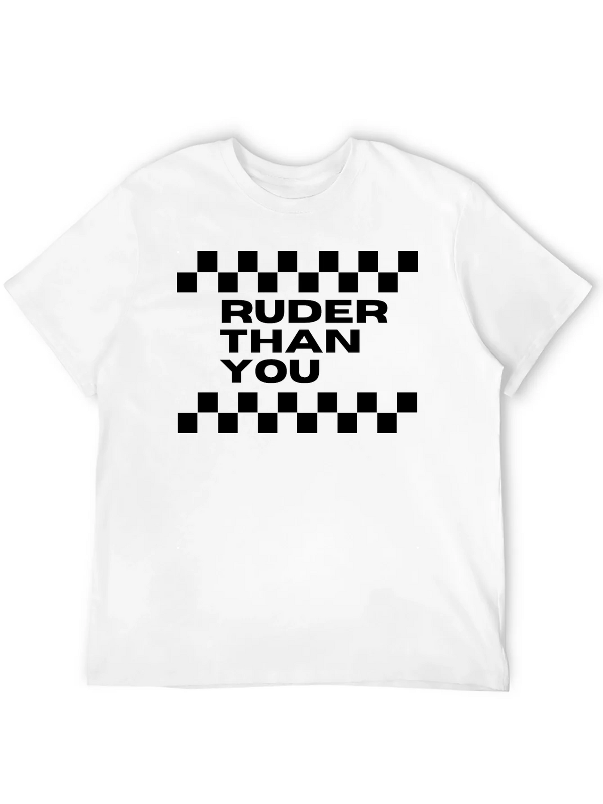 Ruder Than You Graphic Tee - Black product image 3