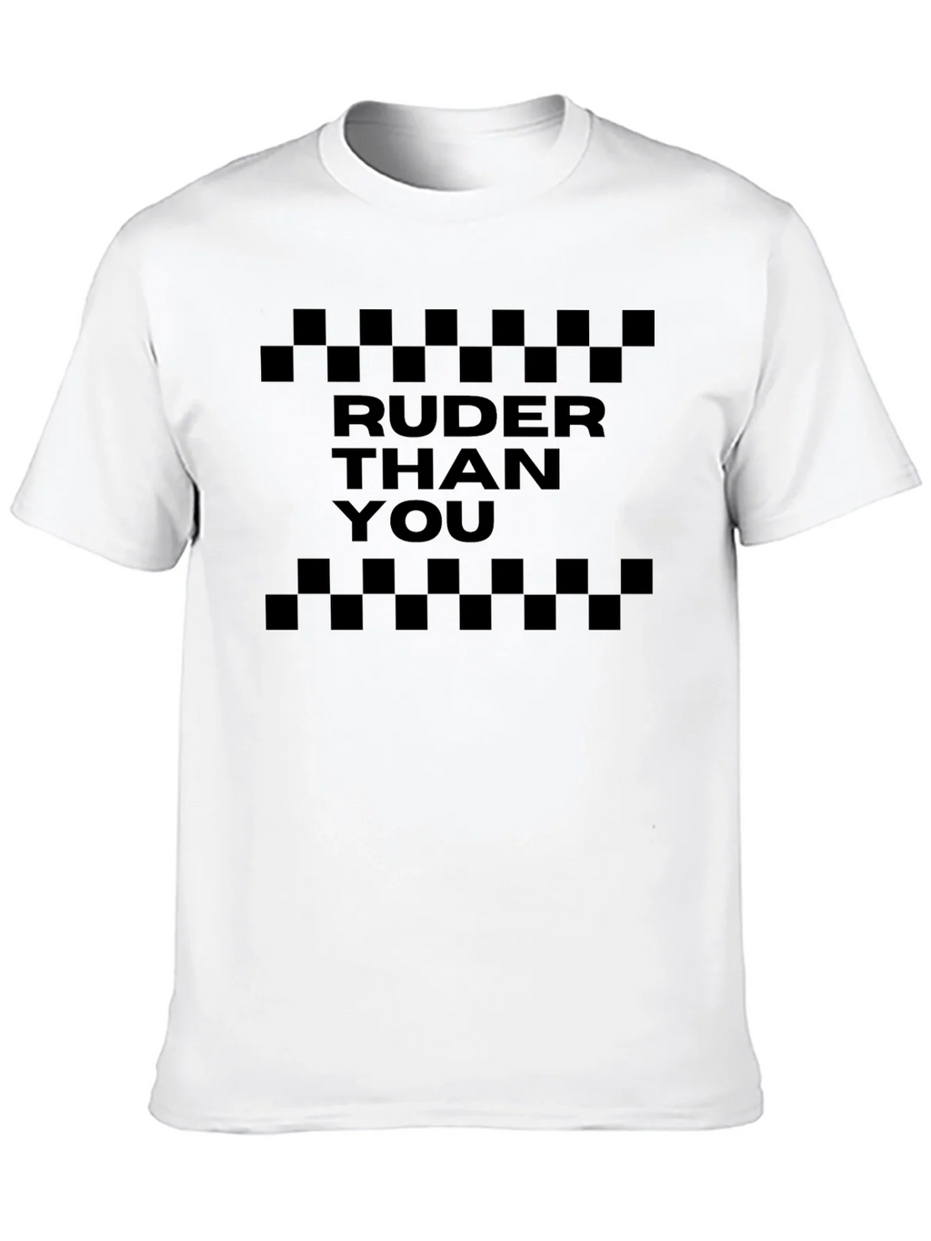Ruder Than You Graphic Tee - Black product image 12
