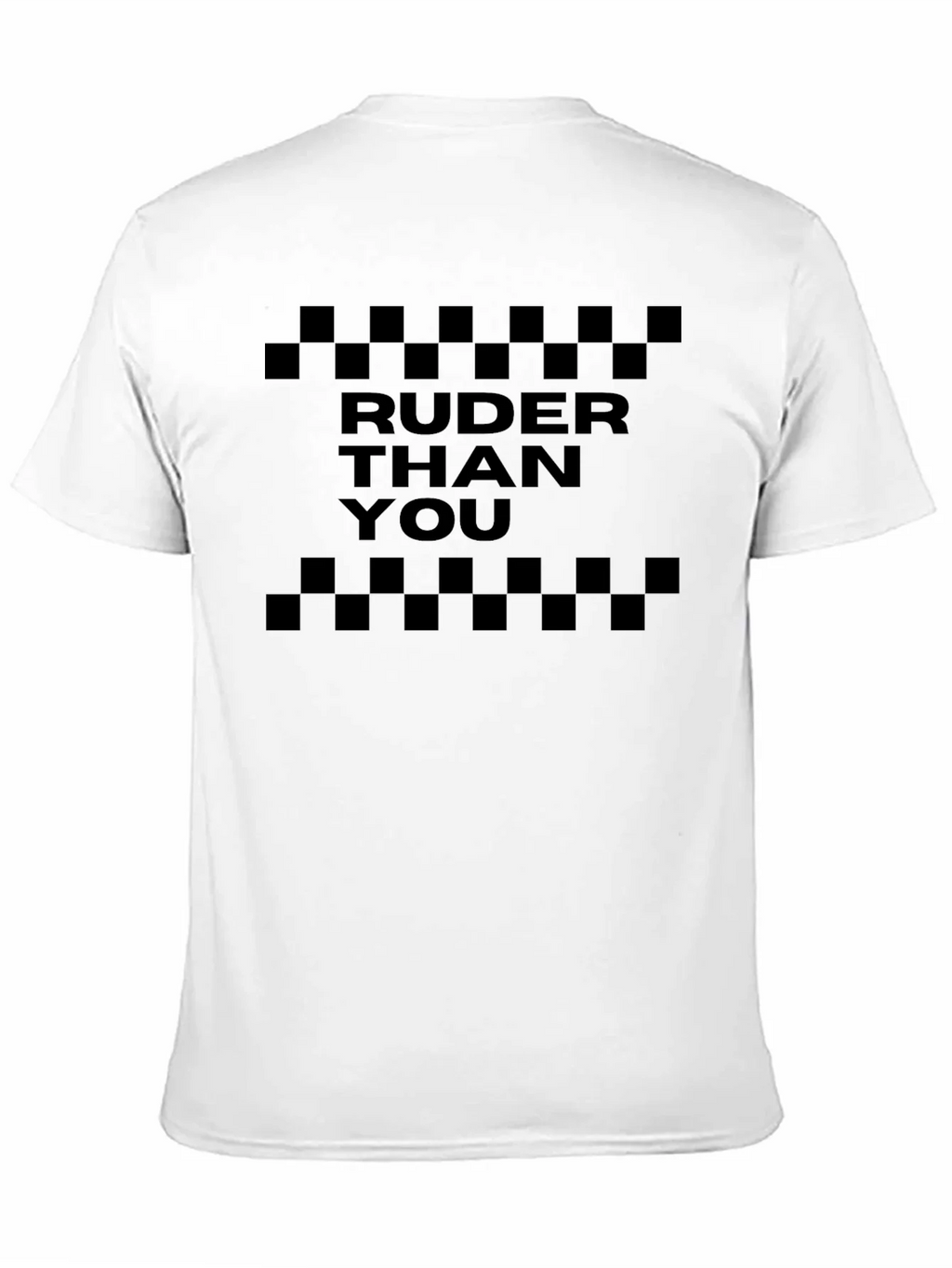Ruder Than You Graphic Tee - Black product image 2