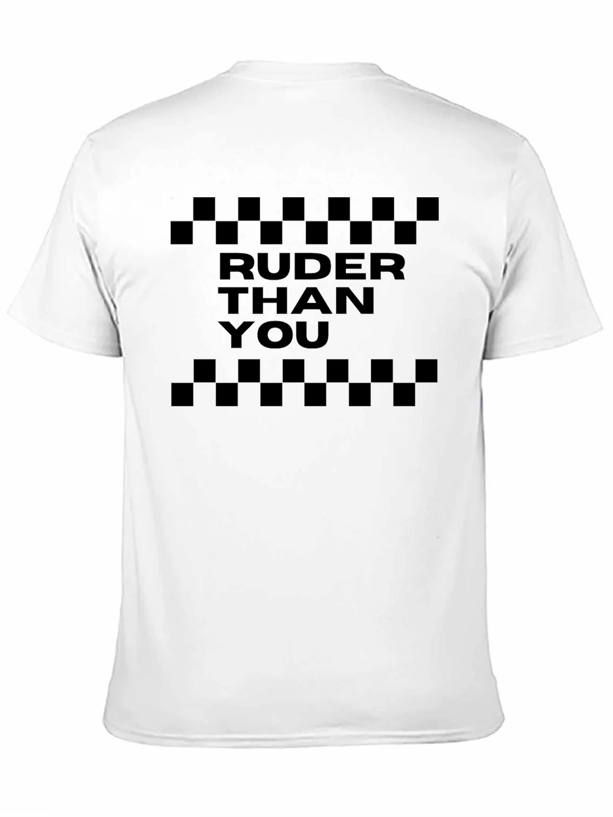 Ruder Than You Graphic Tee - Black product image 2
