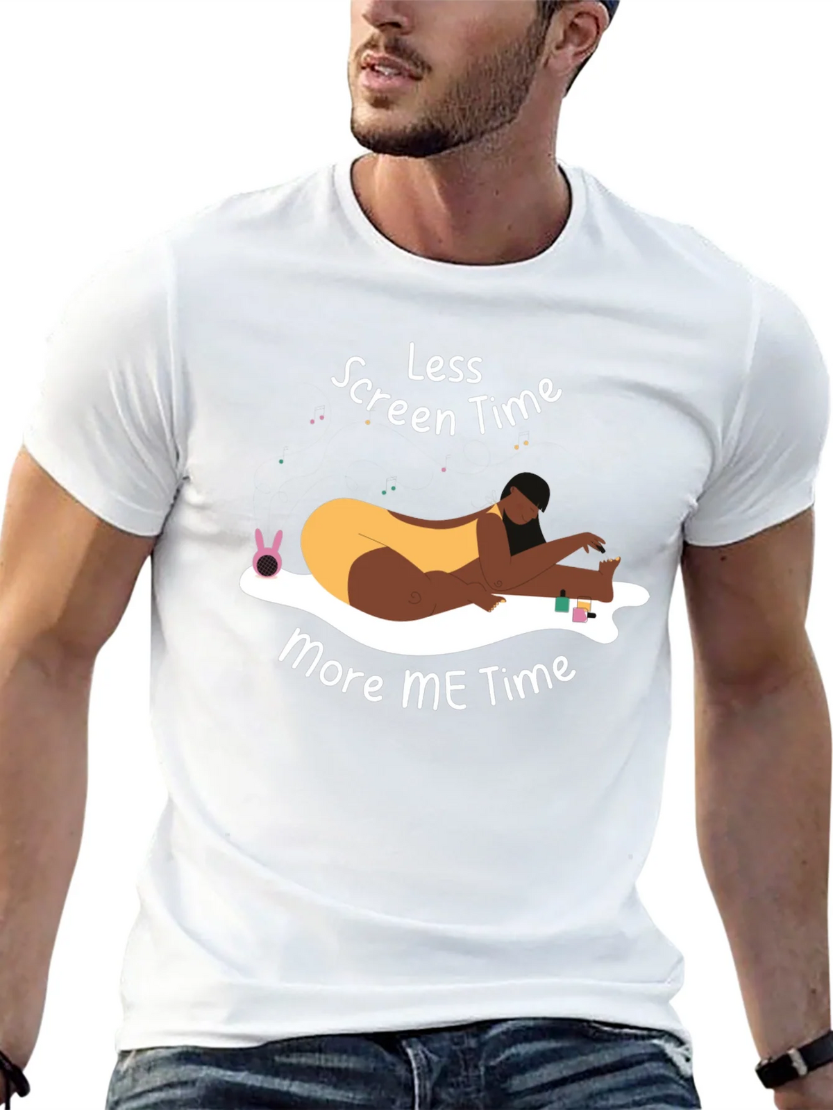 Less Screen Time More Me T-Shirt product image 4