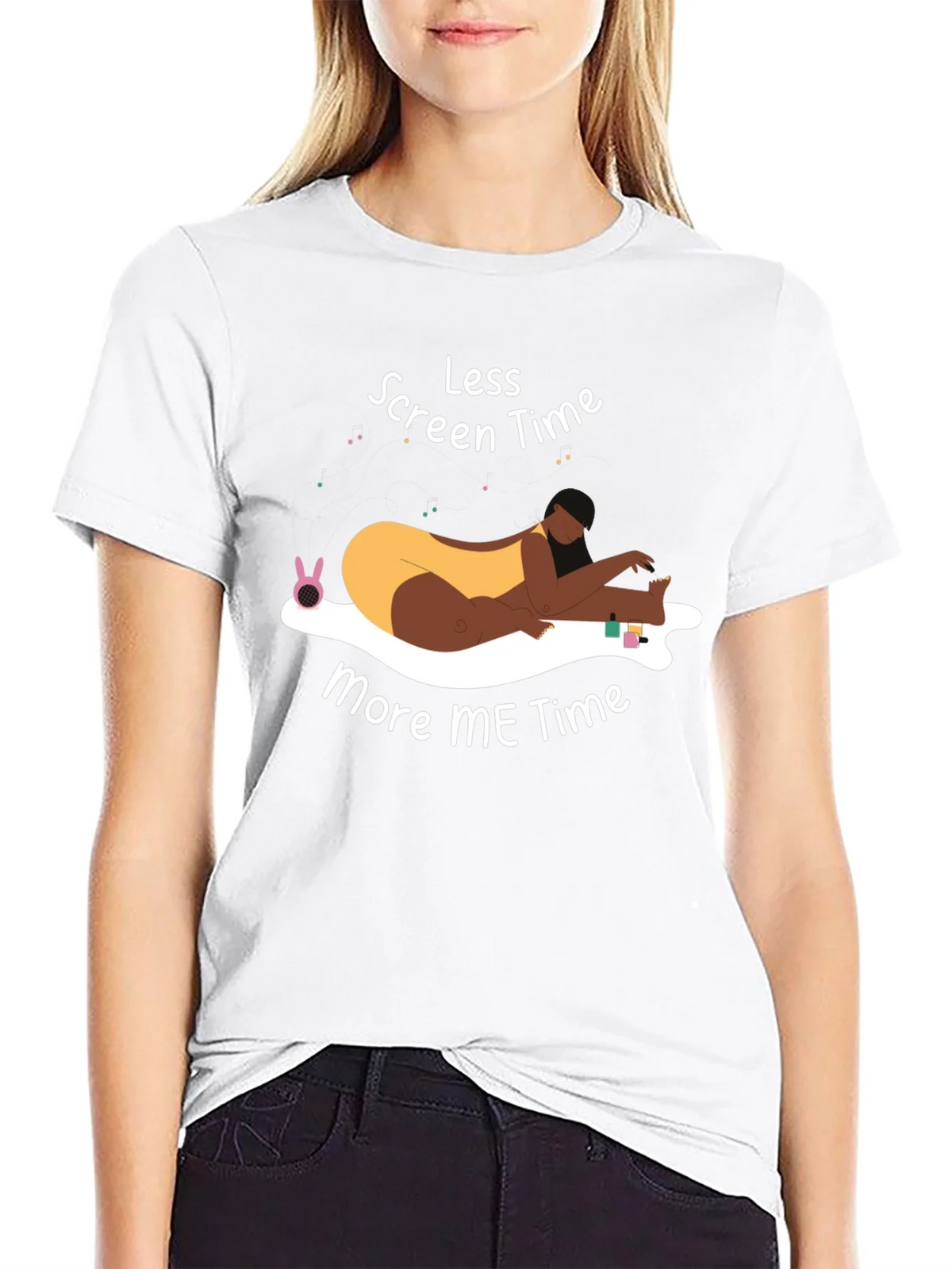 Less Screen Time More Me T-Shirt product image 11