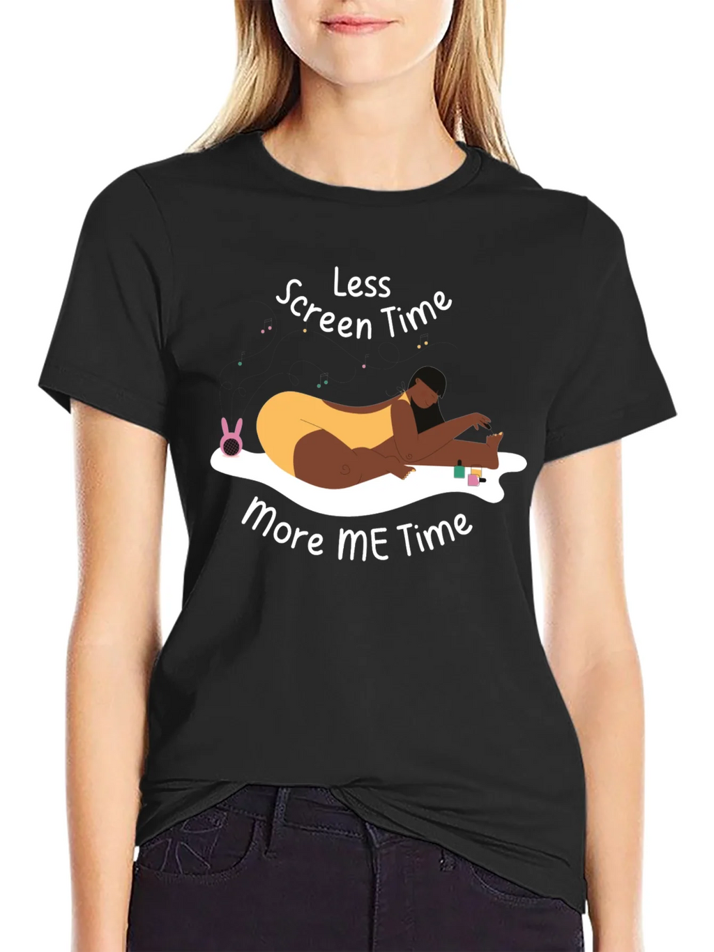Less Screen Time More Me T-Shirt product image 5