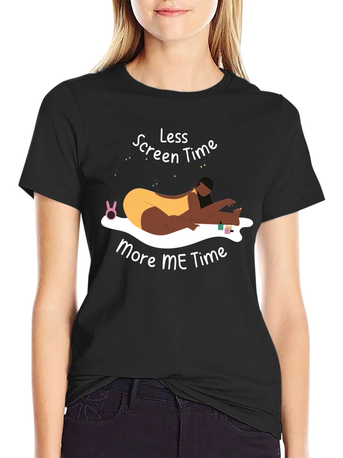 Less Screen Time More Me T-Shirt product image 5