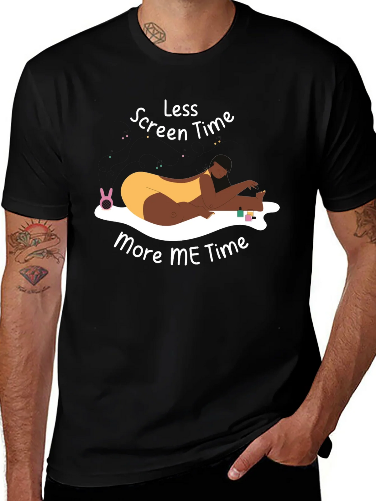 Less Screen Time More Me T-Shirt product image 1