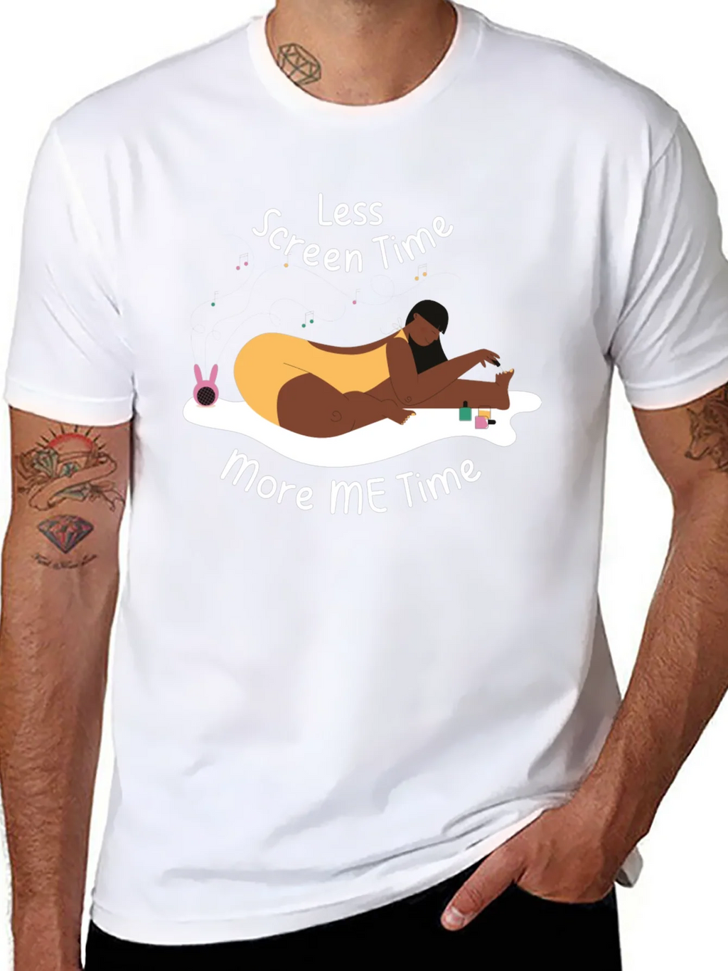 Less Screen Time More Me T-Shirt product image 10