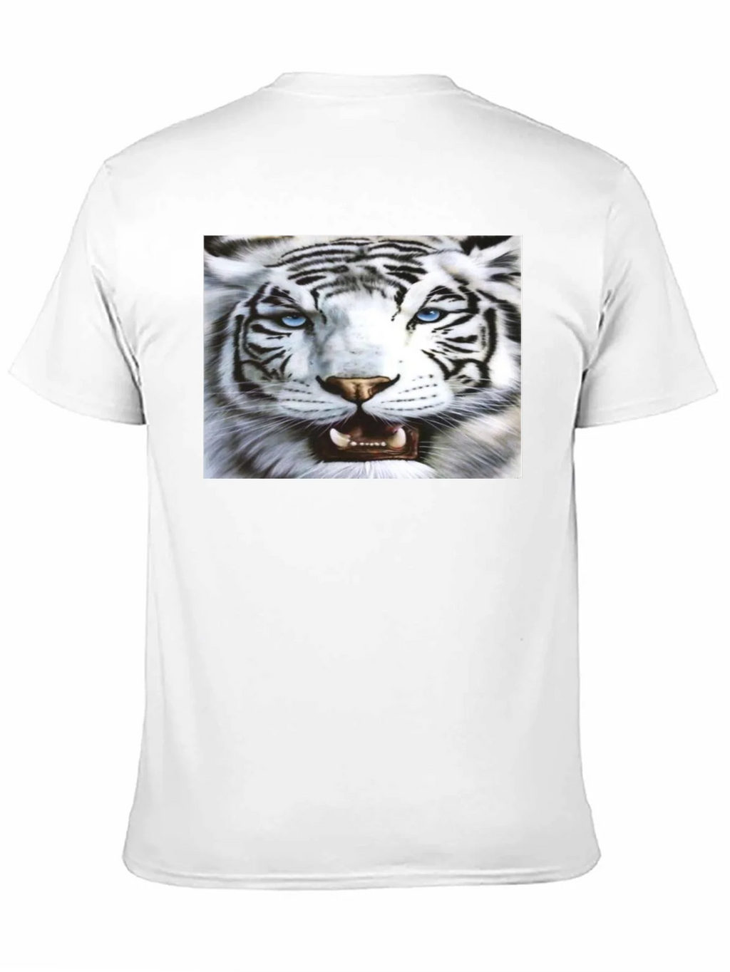 Bold Tiger Graphic Black T-Shirt product image 2