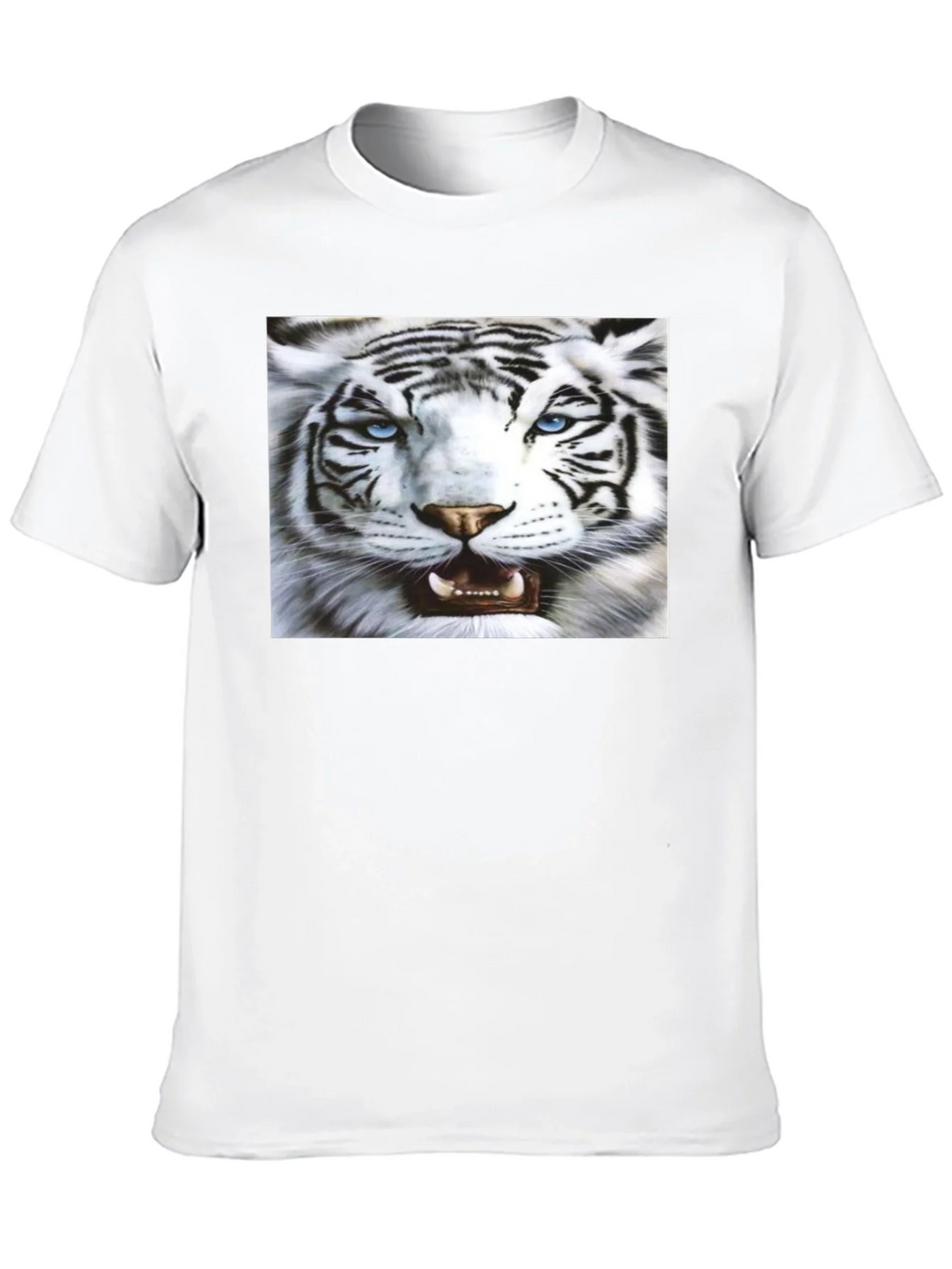 Bold Tiger Graphic Black T-Shirt product image 12