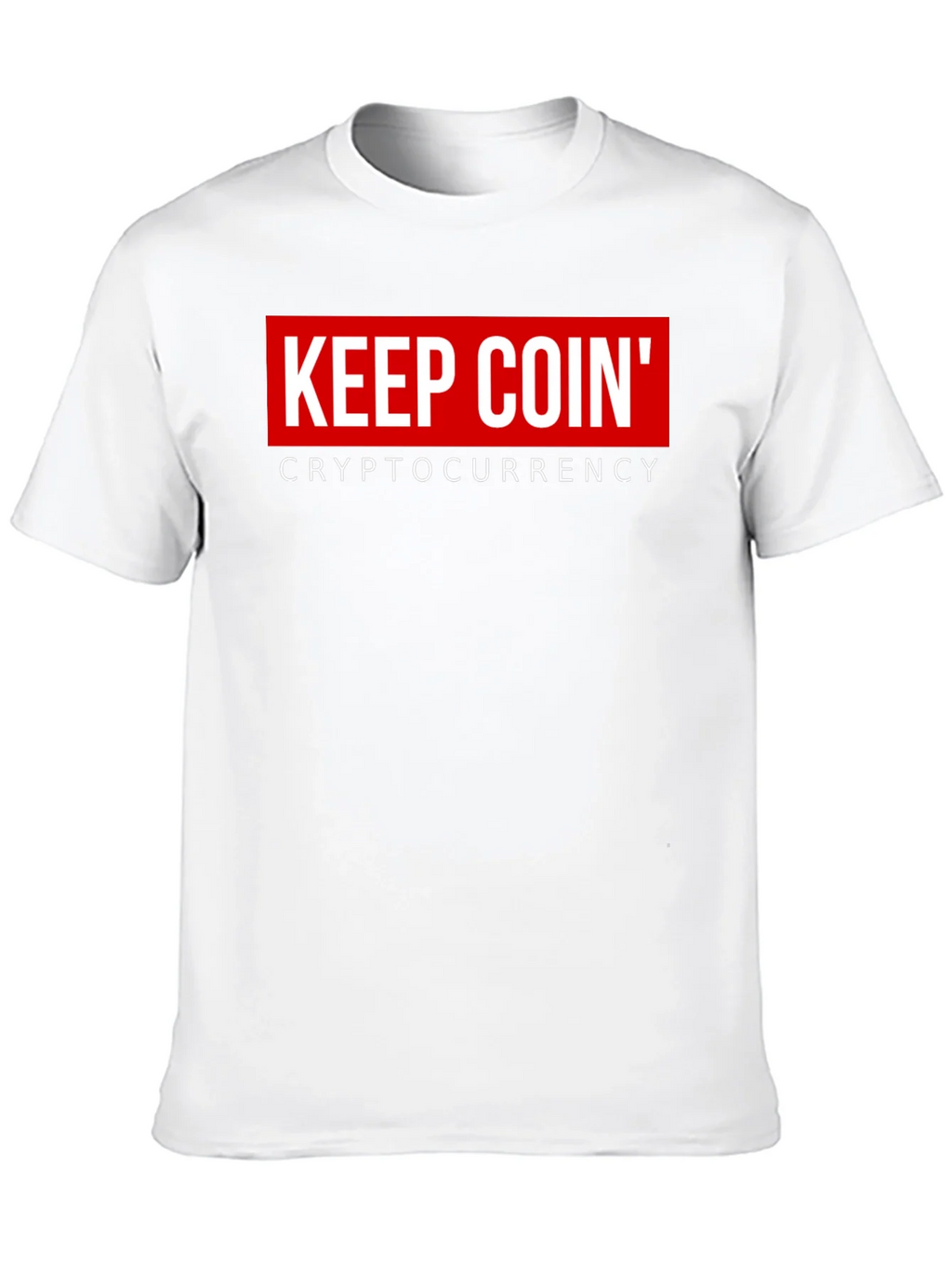 Keep Coin Cryptocurrency Black Graphic T-Shirt product image 12