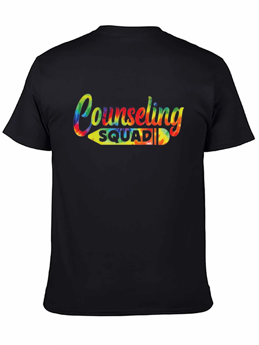 Counseling Squad Tie-Dye Graphic T-Shirt product image 7
