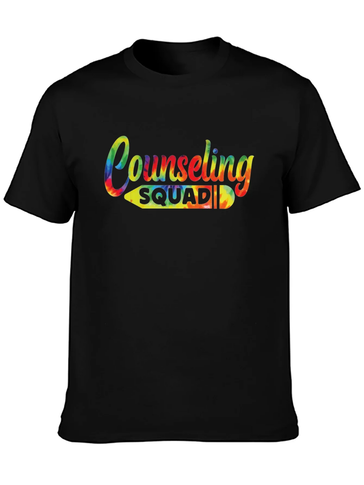 Counseling Squad Tie-Dye Graphic T-Shirt product image 6
