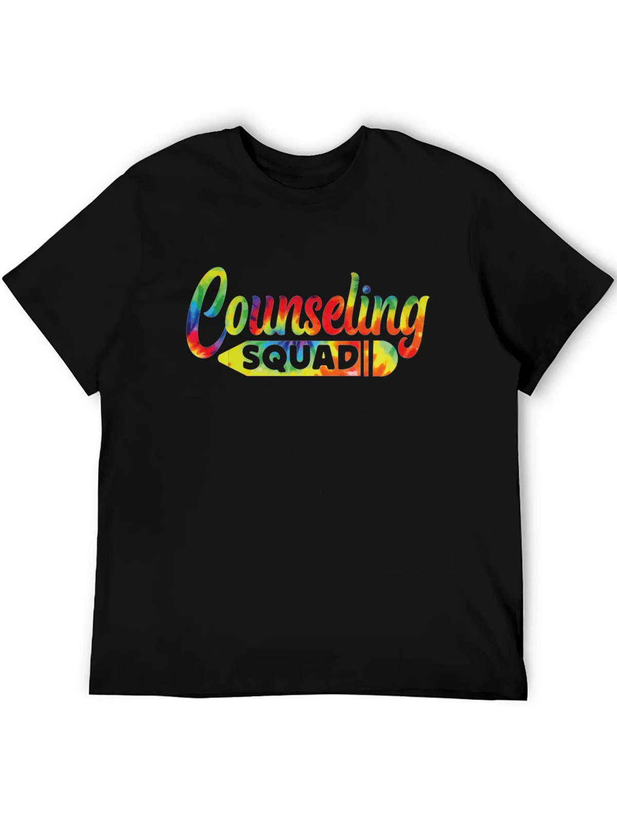 Counseling Squad Tie-Dye Graphic T-Shirt product image 8