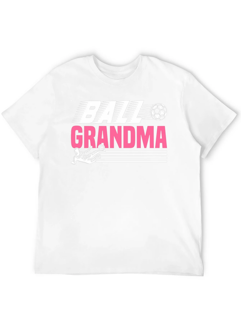 Ball Grandma Soccer T-Shirt product image 3