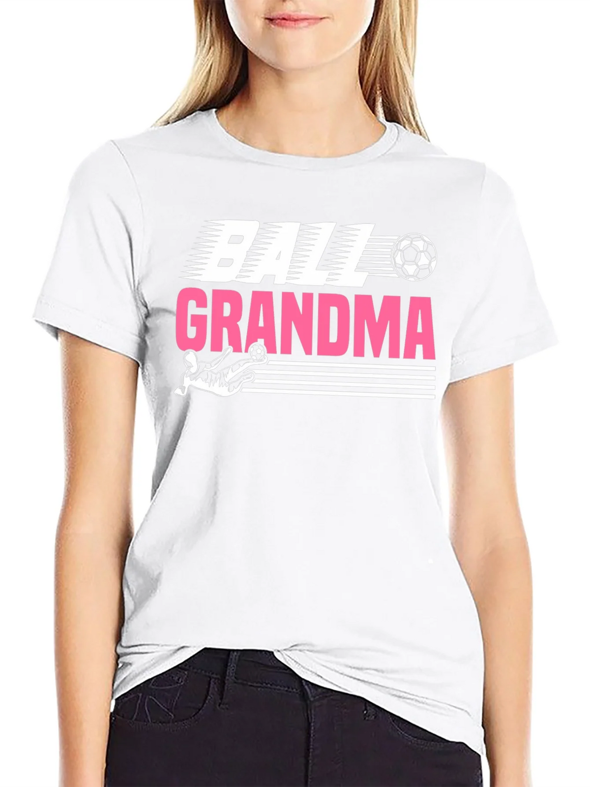 Ball Grandma Soccer T-Shirt product image 11