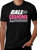 Ball Grandma Soccer T-Shirt product image 1