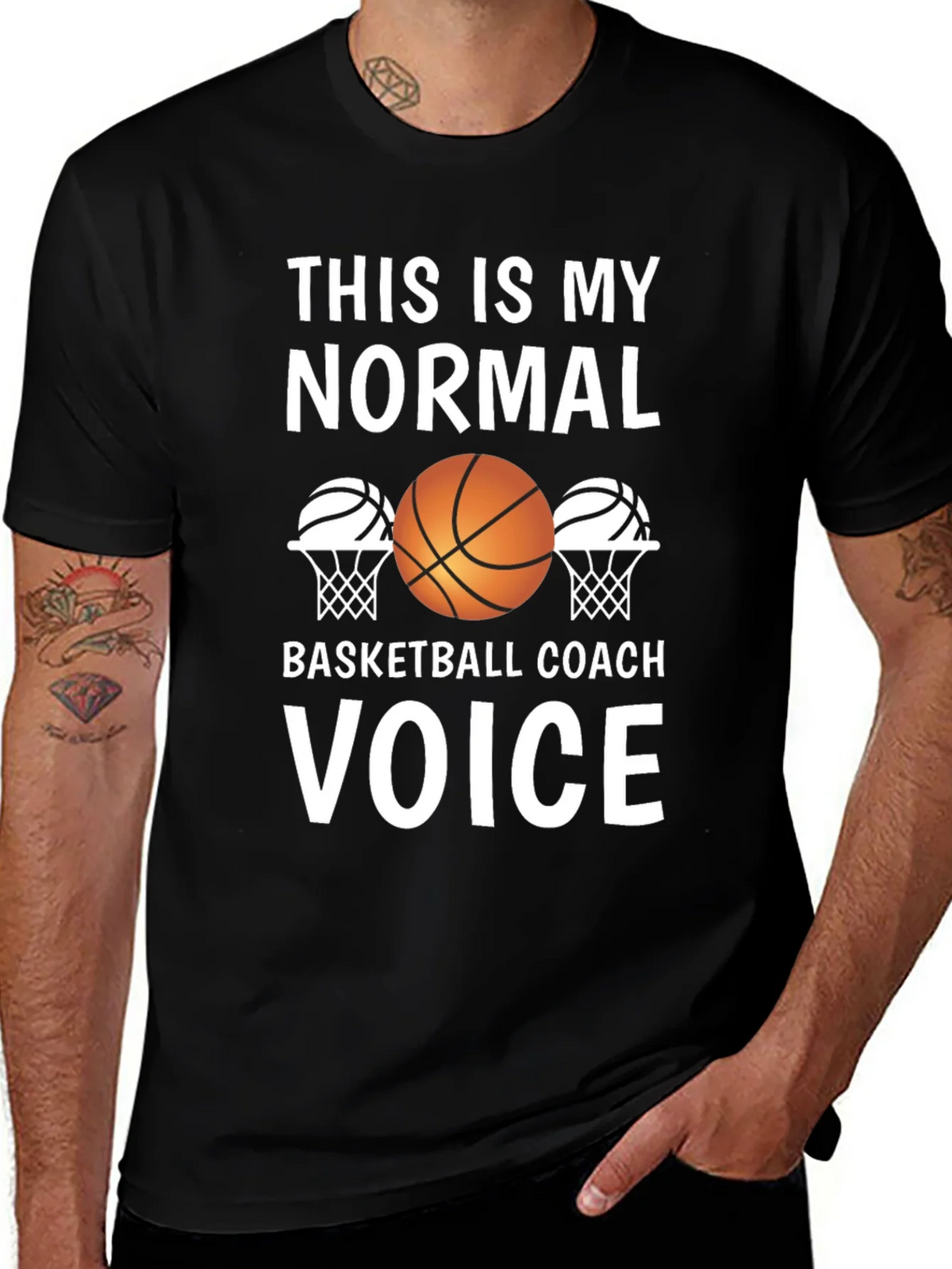 Basketball Coach Voice T-Shirt product image 1