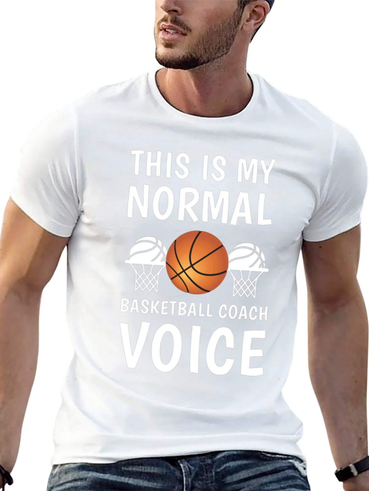 Basketball Coach Voice T-Shirt product image 4