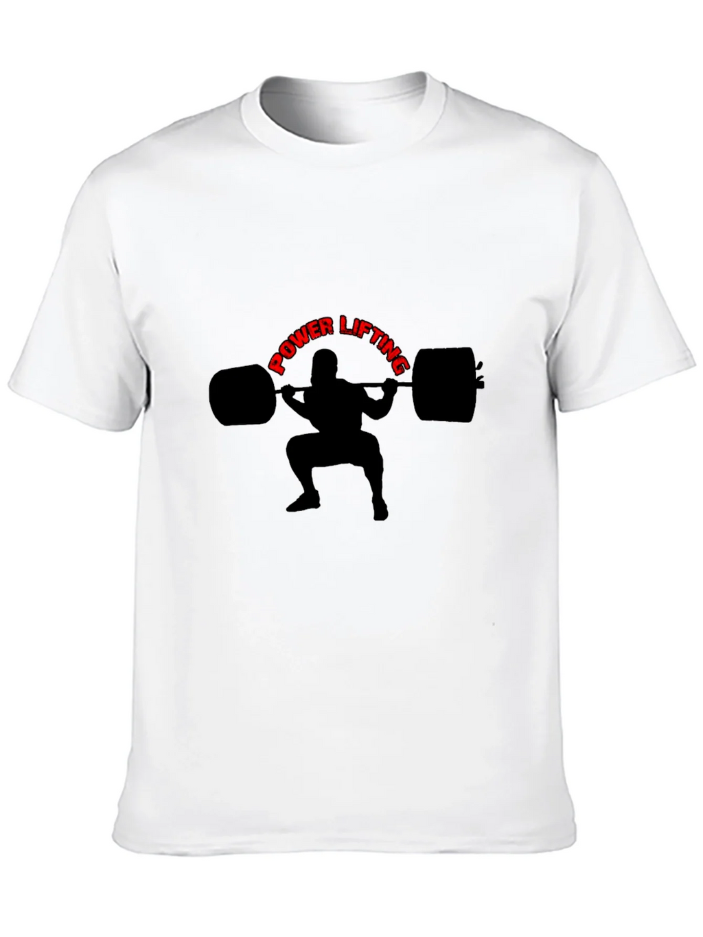 Powerlifting Graphic Tee - Black Cotton T-Shirt product image 12