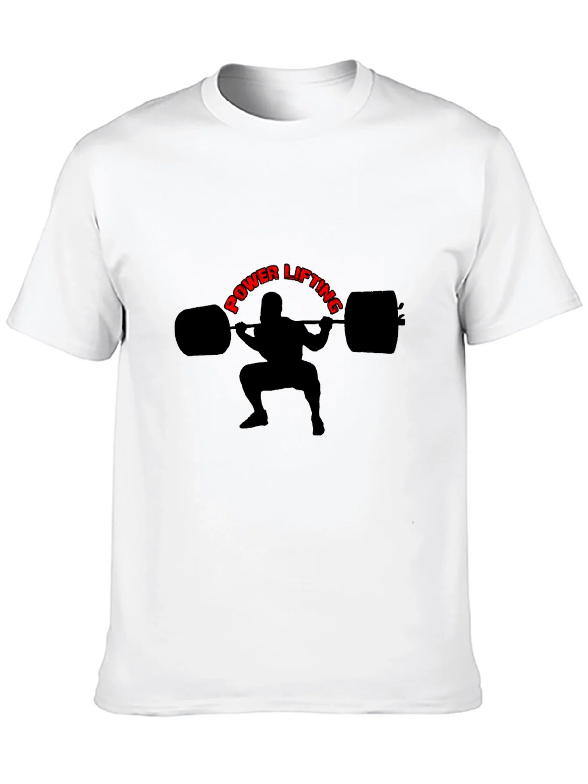 Powerlifting Graphic Tee - Black Cotton T-Shirt product image 12